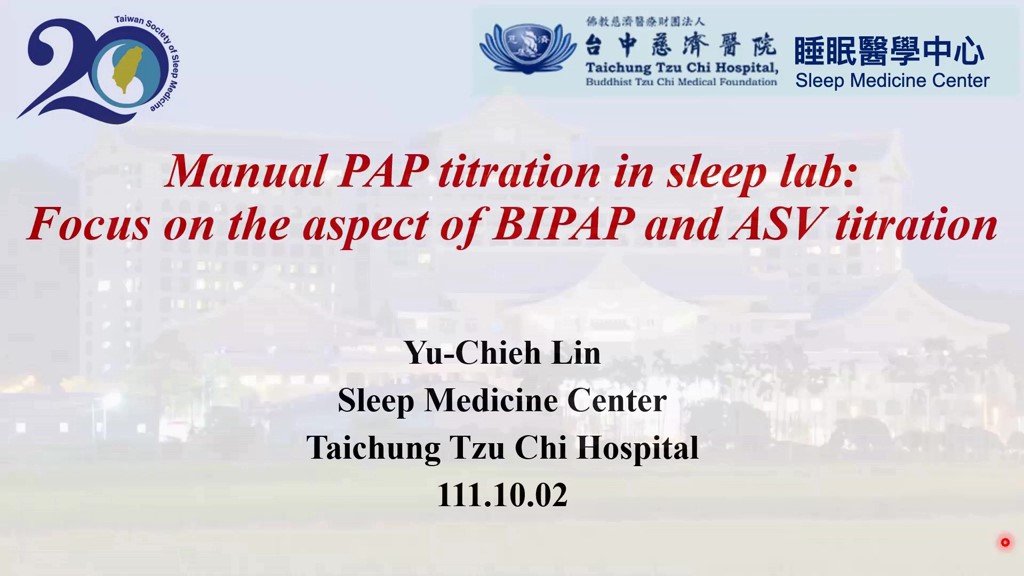 Manual PAP titration in sleep lab: Focus on the aspect of BIPAP and ASV titration